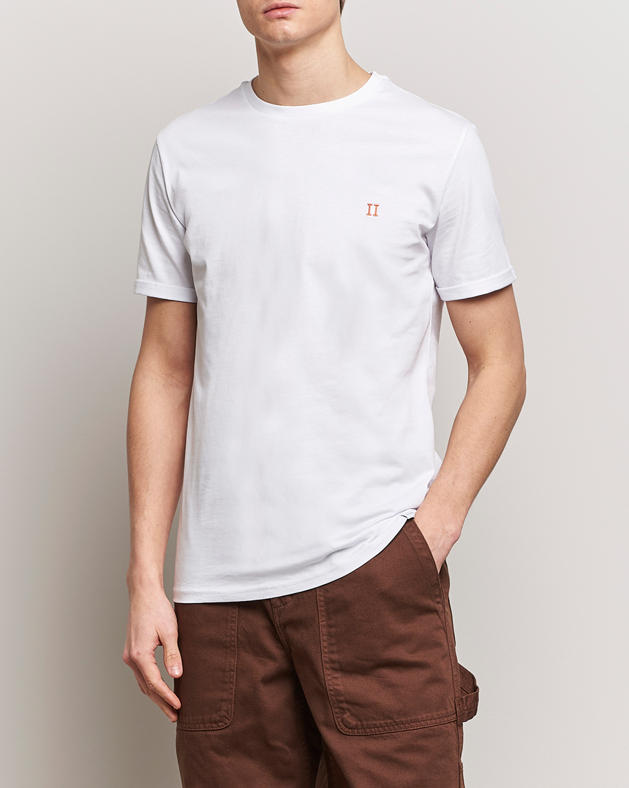 Heren | T-shirts | LES DEUX | Nørregaard Cotton T-Shirt White