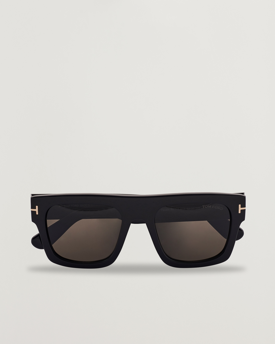 Heren | Zonnebrillen | Tom Ford | Fausto FT0711 Sunglasses Black/Smoke
