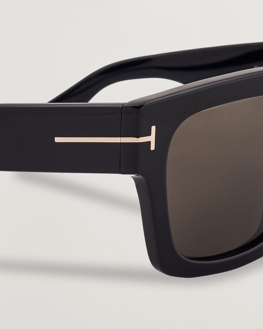Homme | Lunettes De Soleil | Tom Ford | Fausto FT0711 Sunglasses Black/Smoke