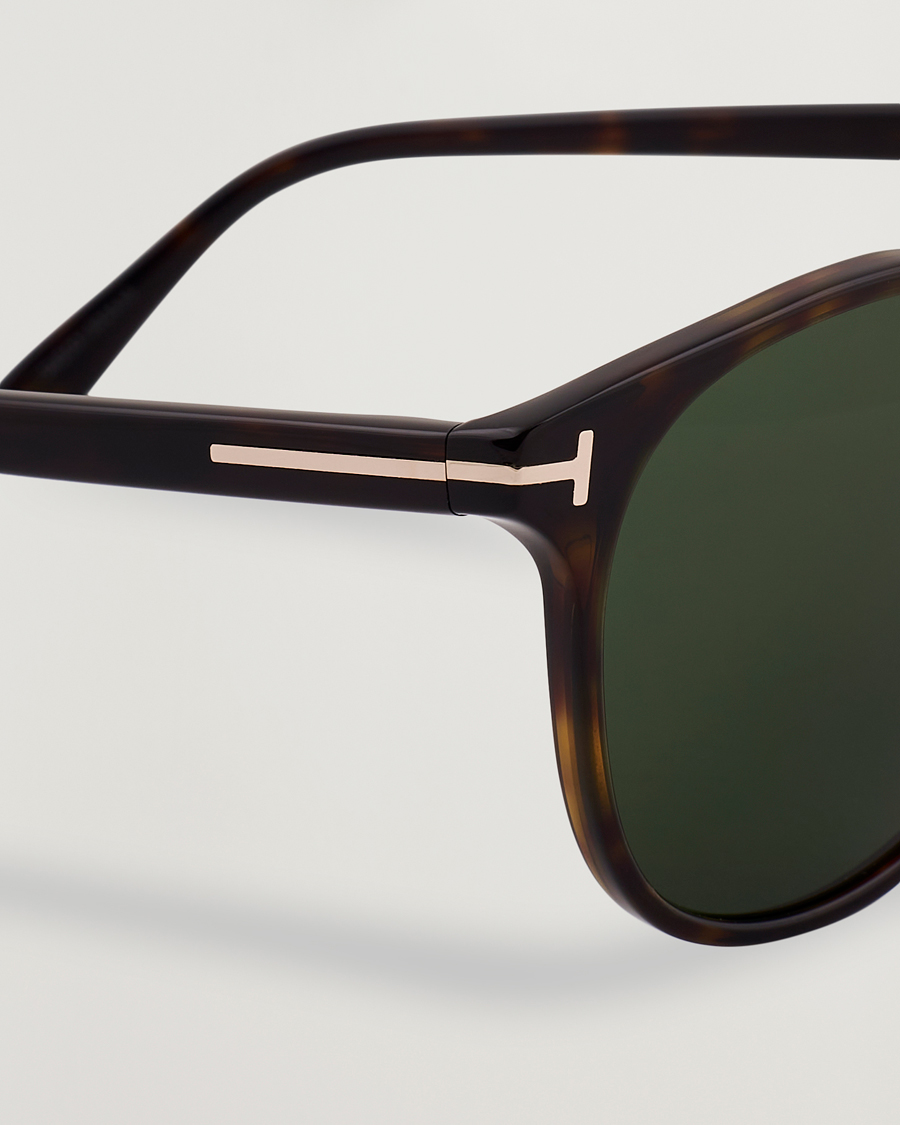Homme | Lunettes De Soleil | Tom Ford | Lewis FT1097 Sunglasses Dark Havana/Green