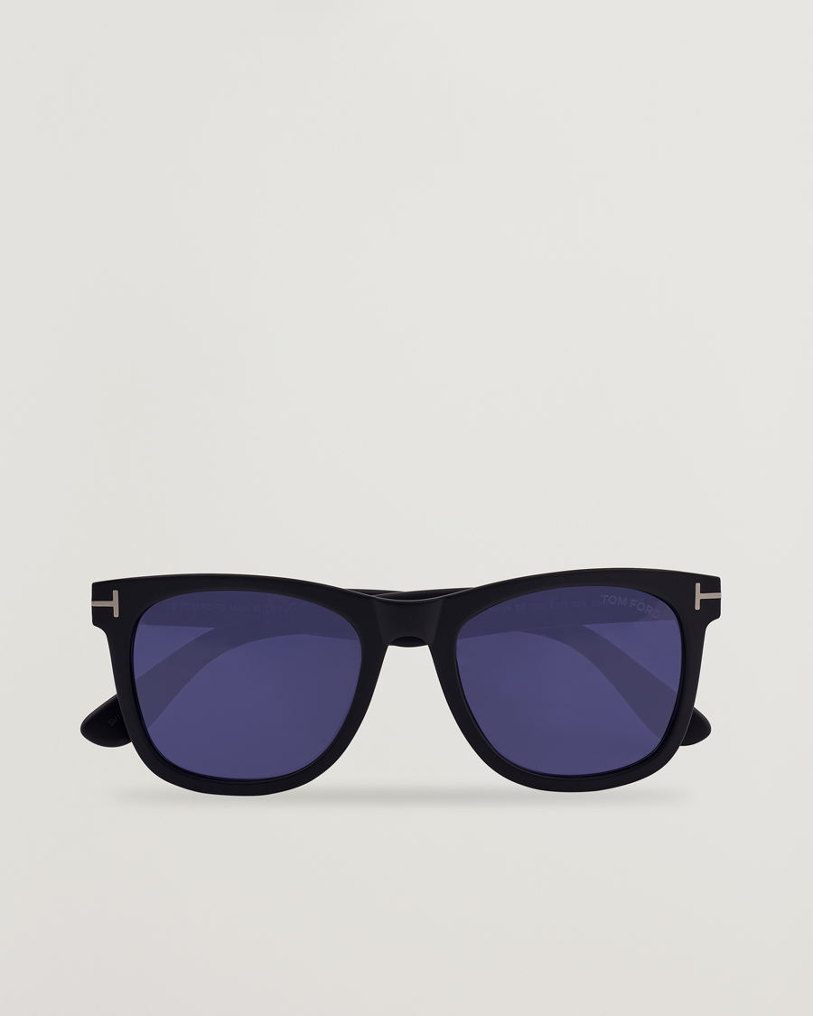 Heren | Zonnebrillen | Tom Ford | Kevyn FT1099 Sunglasses Black/Blue