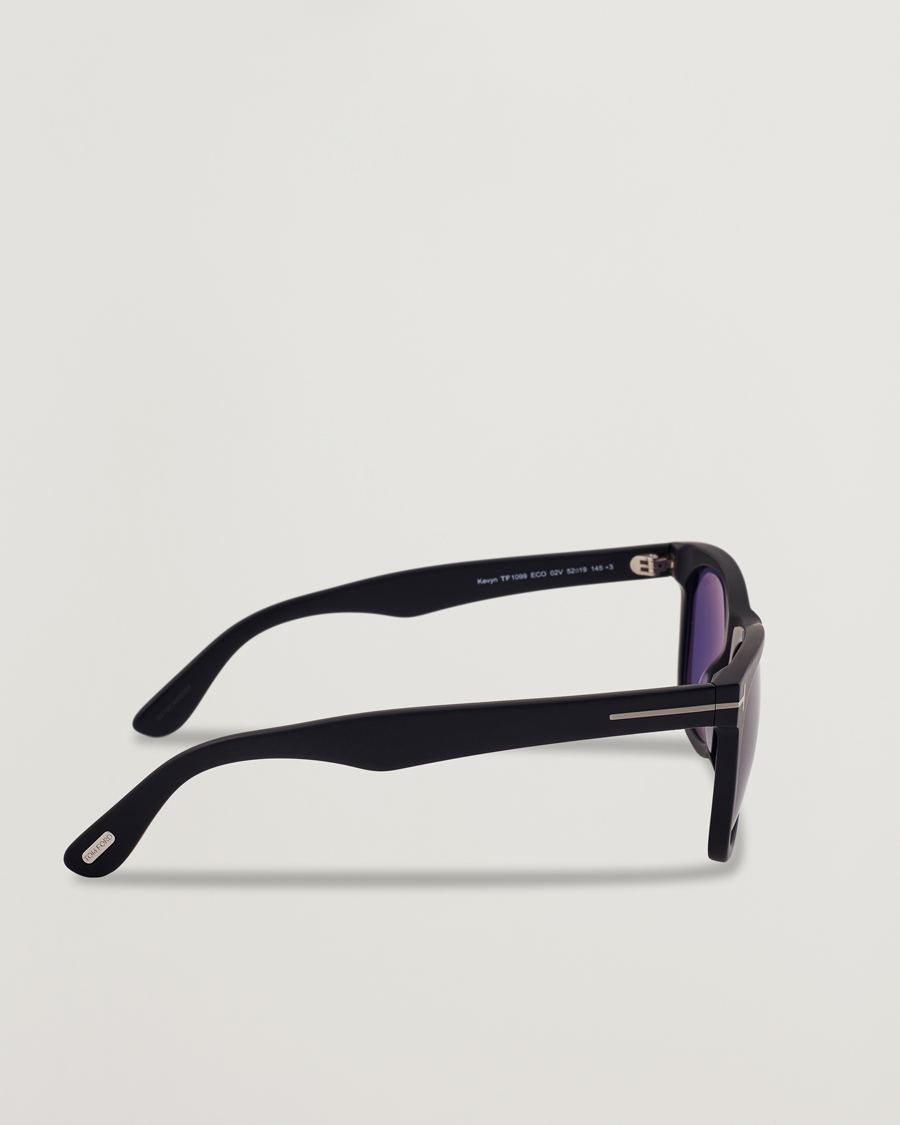 Heren | Zonnebrillen | Tom Ford | Kevyn FT1099 Sunglasses Black/Blue