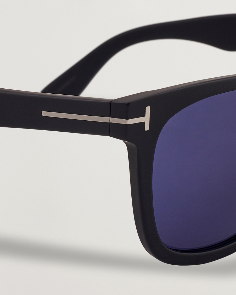 Heren | Zonnebrillen | Tom Ford | Kevyn FT1099 Sunglasses Black/Blue