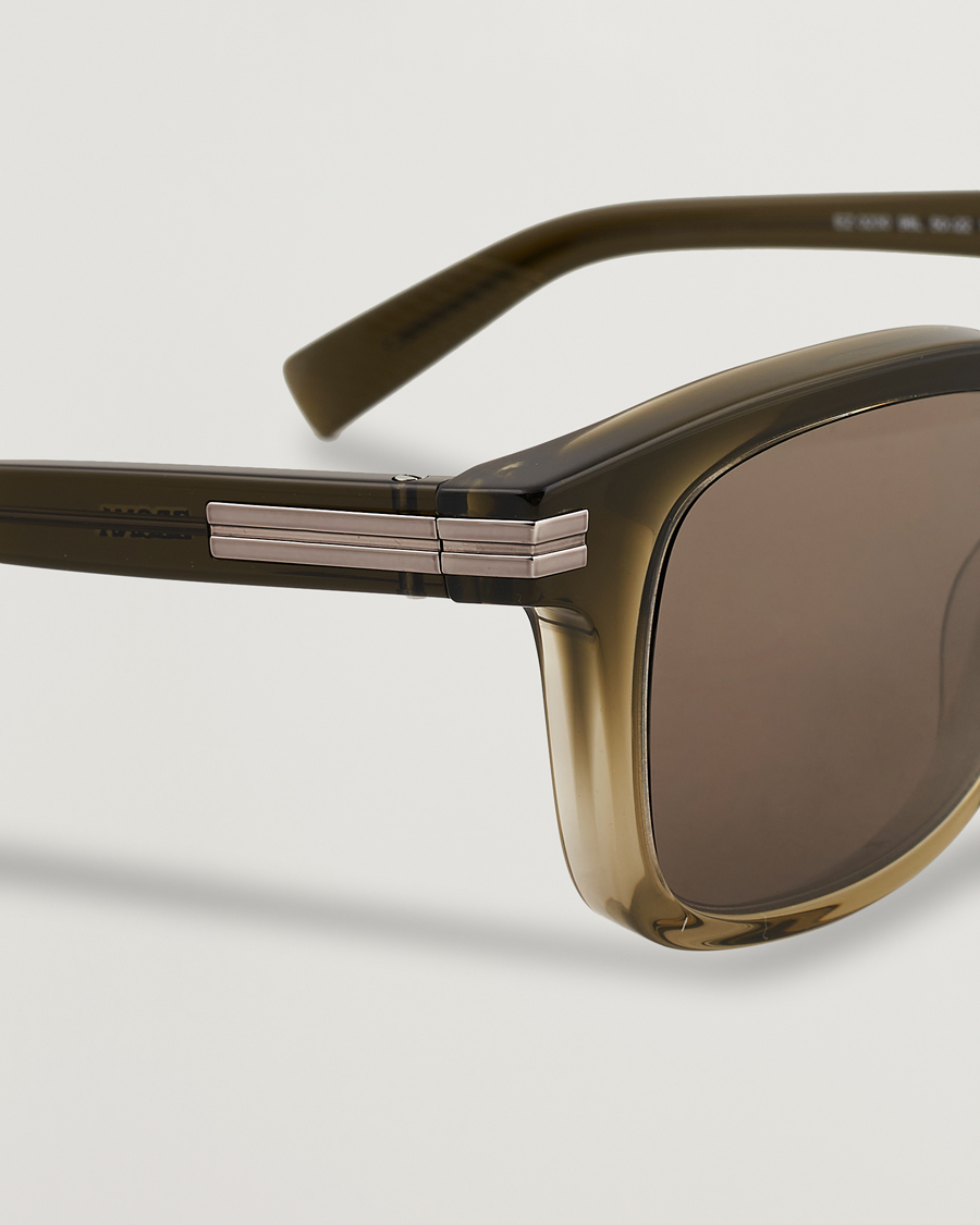 Heren | Zonnebrillen | Zegna | EZ0230 Sunglasses Dark Green/Roviex