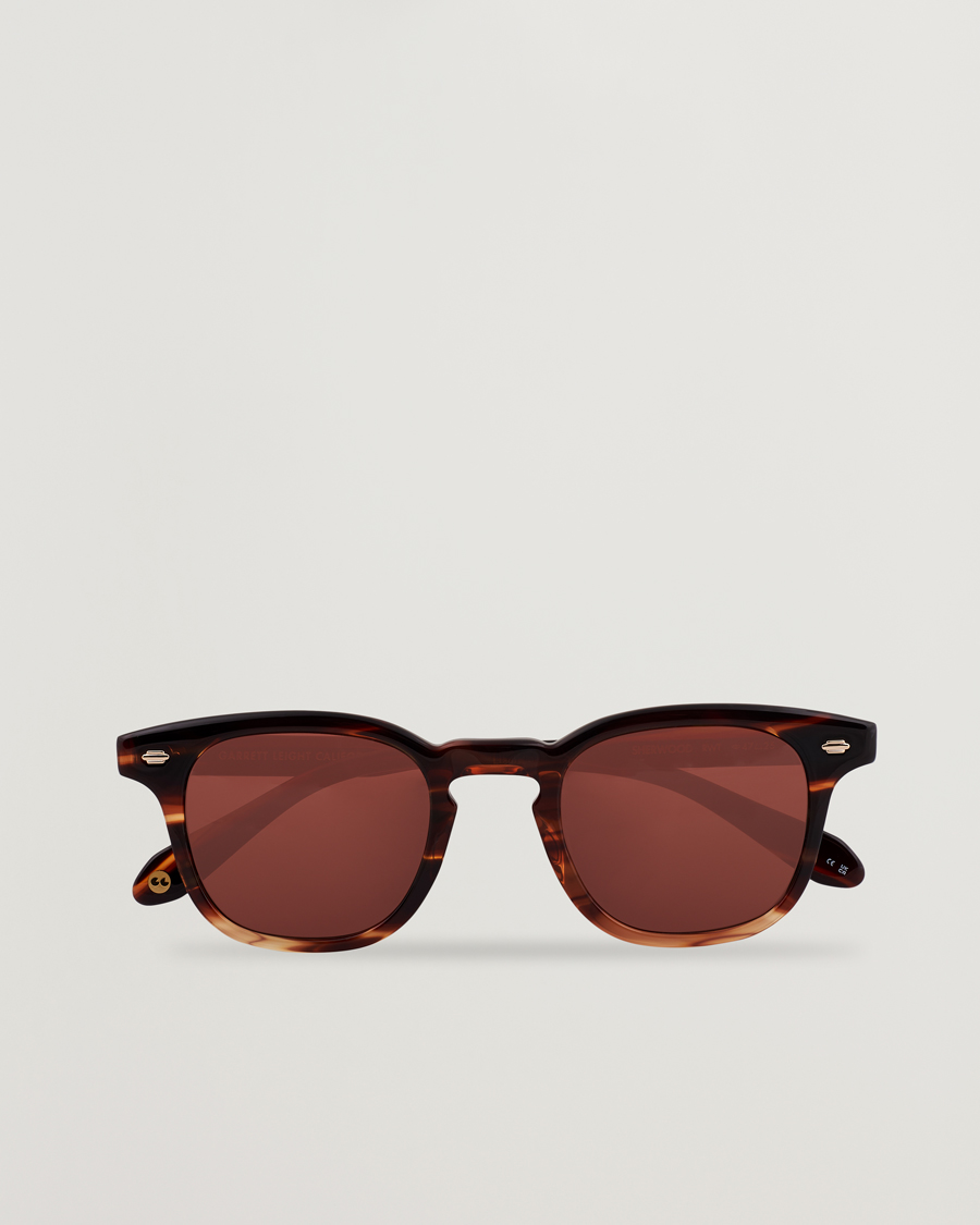 Homme | Lunettes De Soleil | Garrett Leight | Sherwood 47 Sunglasses Tortoise