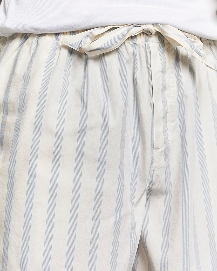 Heren | Pyjama's en gewaden | Tekla | Poplin Pyjama Shorts Needle Stripes