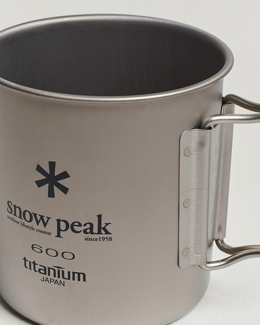 Homme | Outdoor living | Snow Peak | Single Wall Mug 600 Titanium