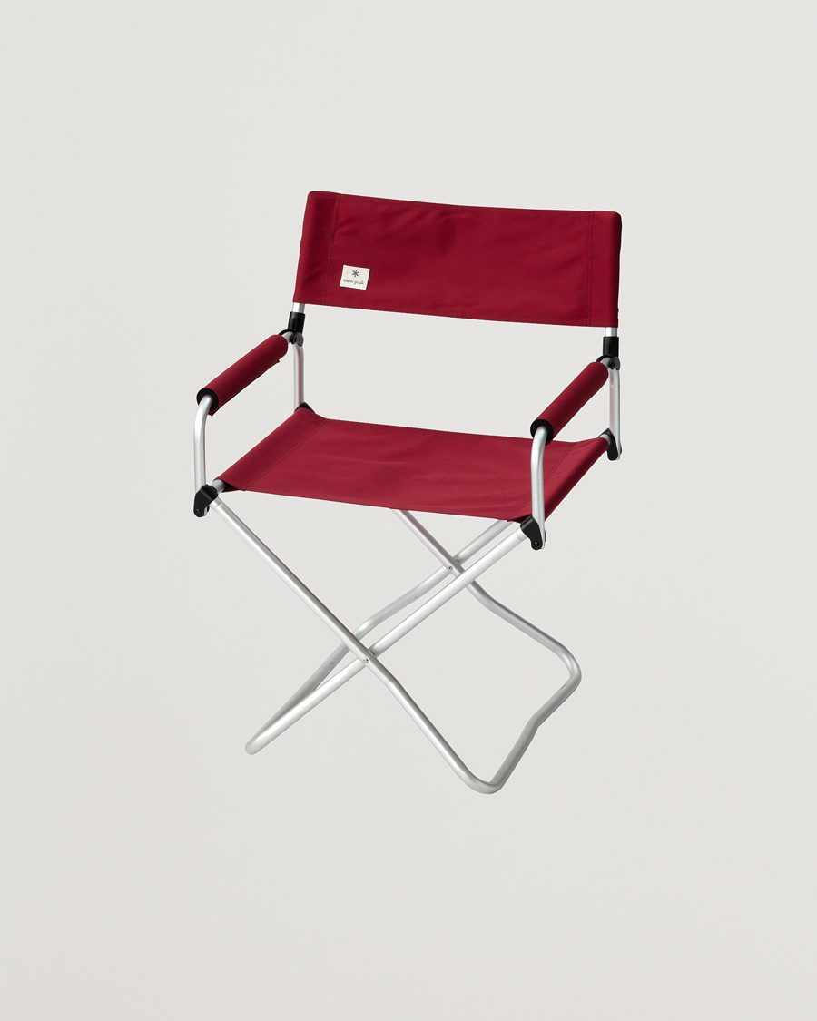 Homme | Outdoor living | Snow Peak | Folding Chair Red