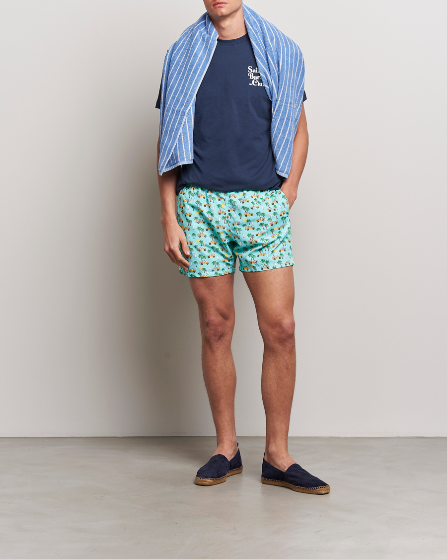 Homme | Maillots De Bain | MC2 Saint Barth | Printed Swim Shorts Road Car