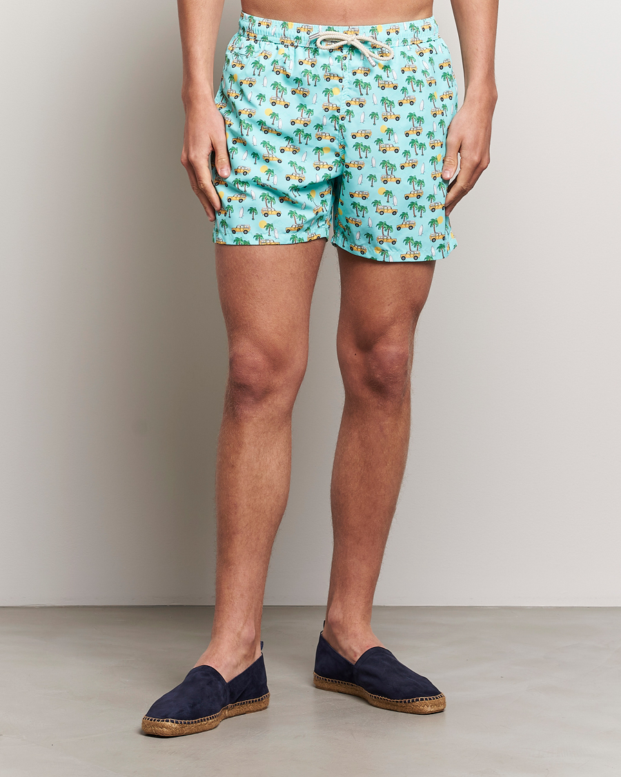 Homme | Maillots De Bain | MC2 Saint Barth | Printed Swim Shorts Road Car