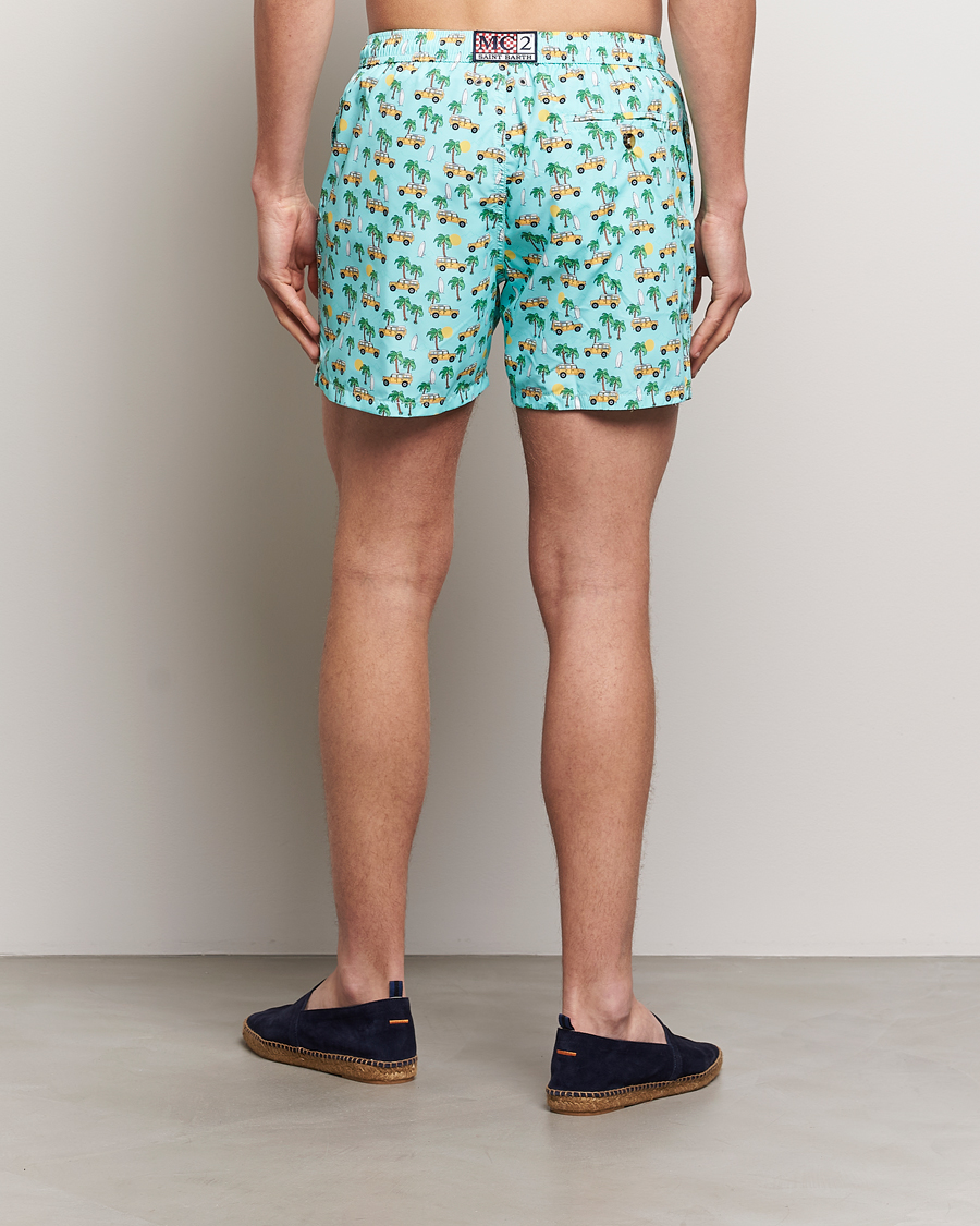 Homme | Maillots De Bain | MC2 Saint Barth | Printed Swim Shorts Road Car