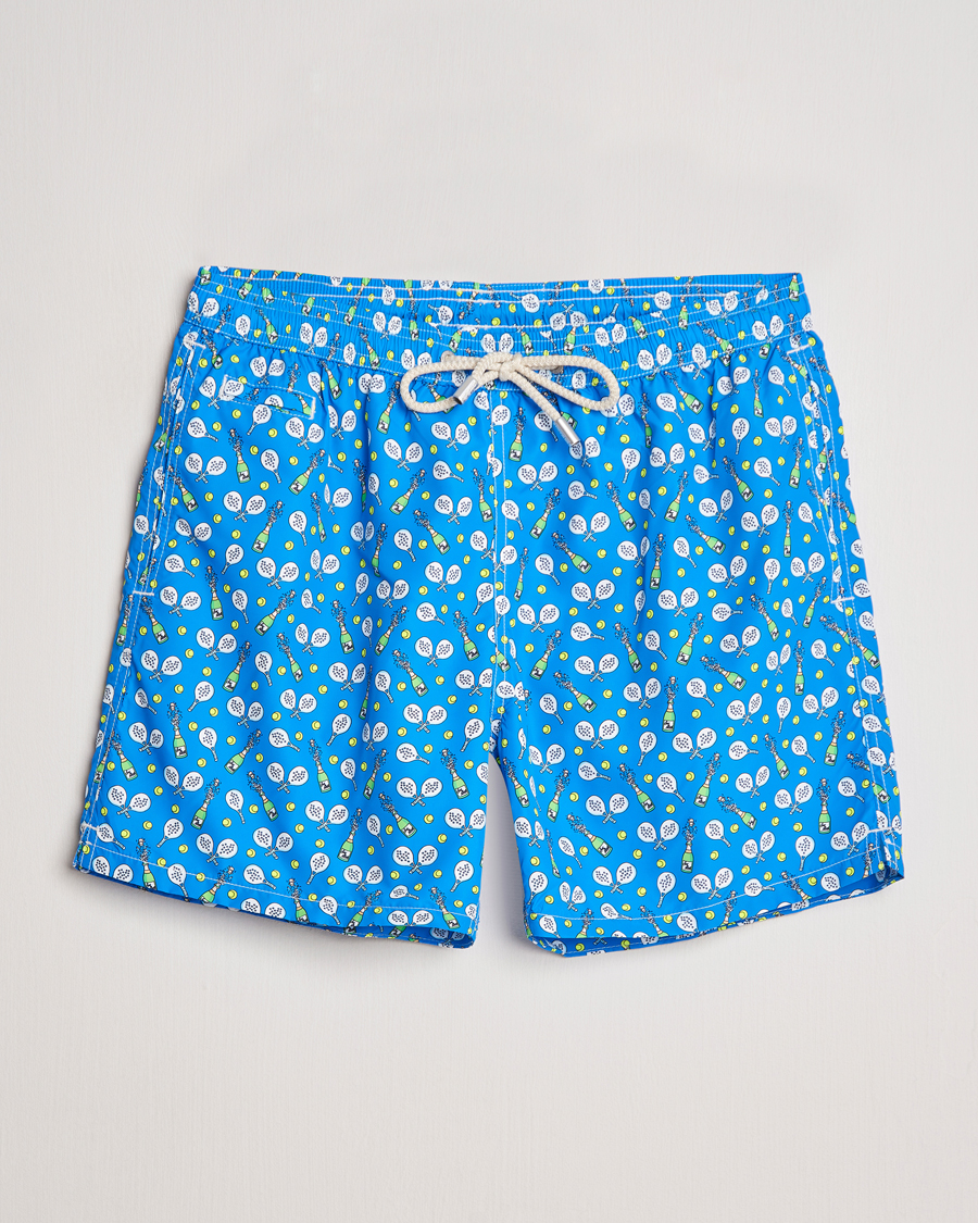 Homme | Maillots De Bain | MC2 Saint Barth | Printed Swim Shorts Padel Winner