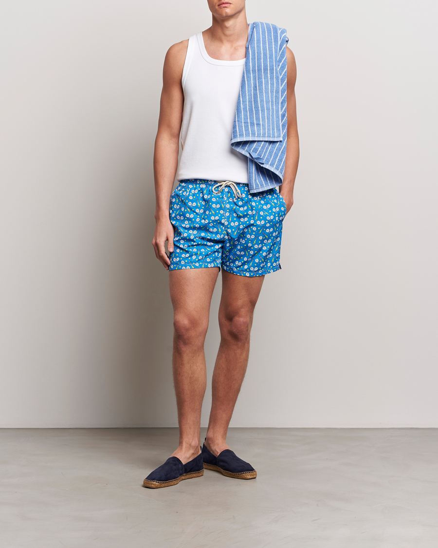Homme | Maillots De Bain | MC2 Saint Barth | Printed Swim Shorts Padel Winner