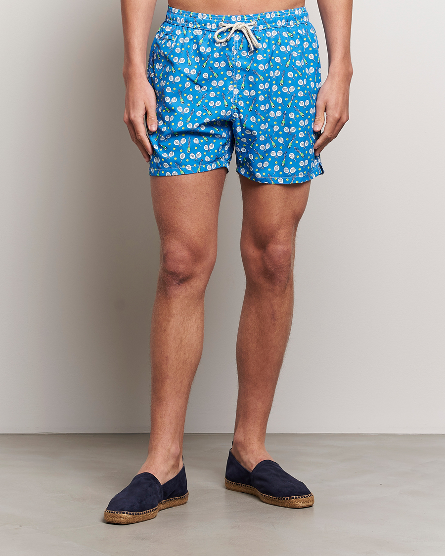 Homme | Maillots De Bain | MC2 Saint Barth | Printed Swim Shorts Padel Winner