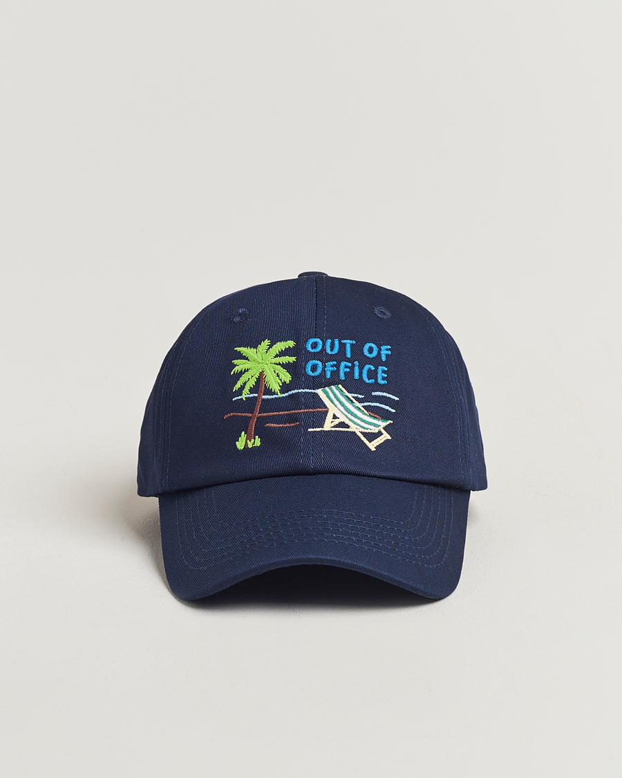Homme | MC2 Saint Barth Embroidered Baseball Cap Out Of Office | MC2 Saint Barth | Embroidered Baseball Cap Out Of Office