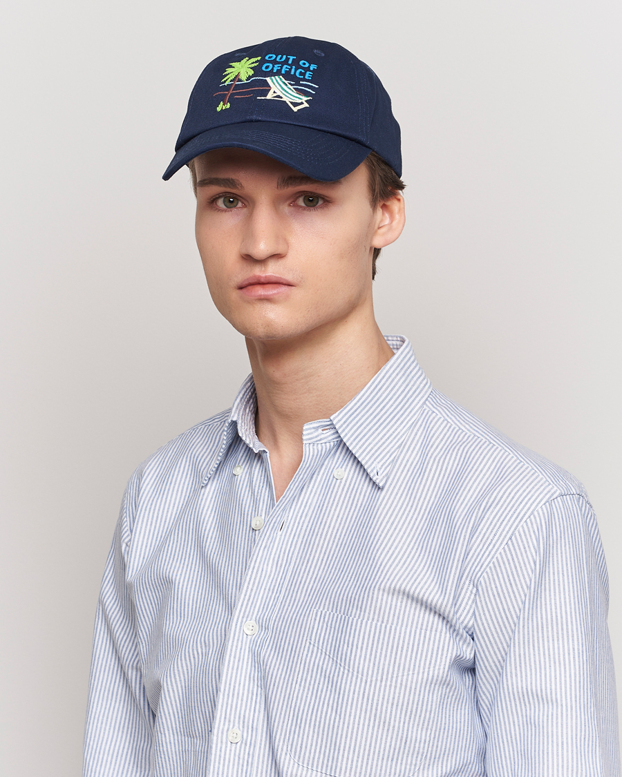 Homme | MC2 Saint Barth Embroidered Baseball Cap Out Of Office | MC2 Saint Barth | Embroidered Baseball Cap Out Of Office