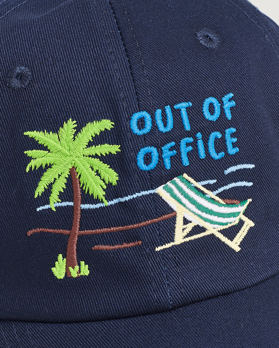 Homme | MC2 Saint Barth Embroidered Baseball Cap Out Of Office | MC2 Saint Barth | Embroidered Baseball Cap Out Of Office