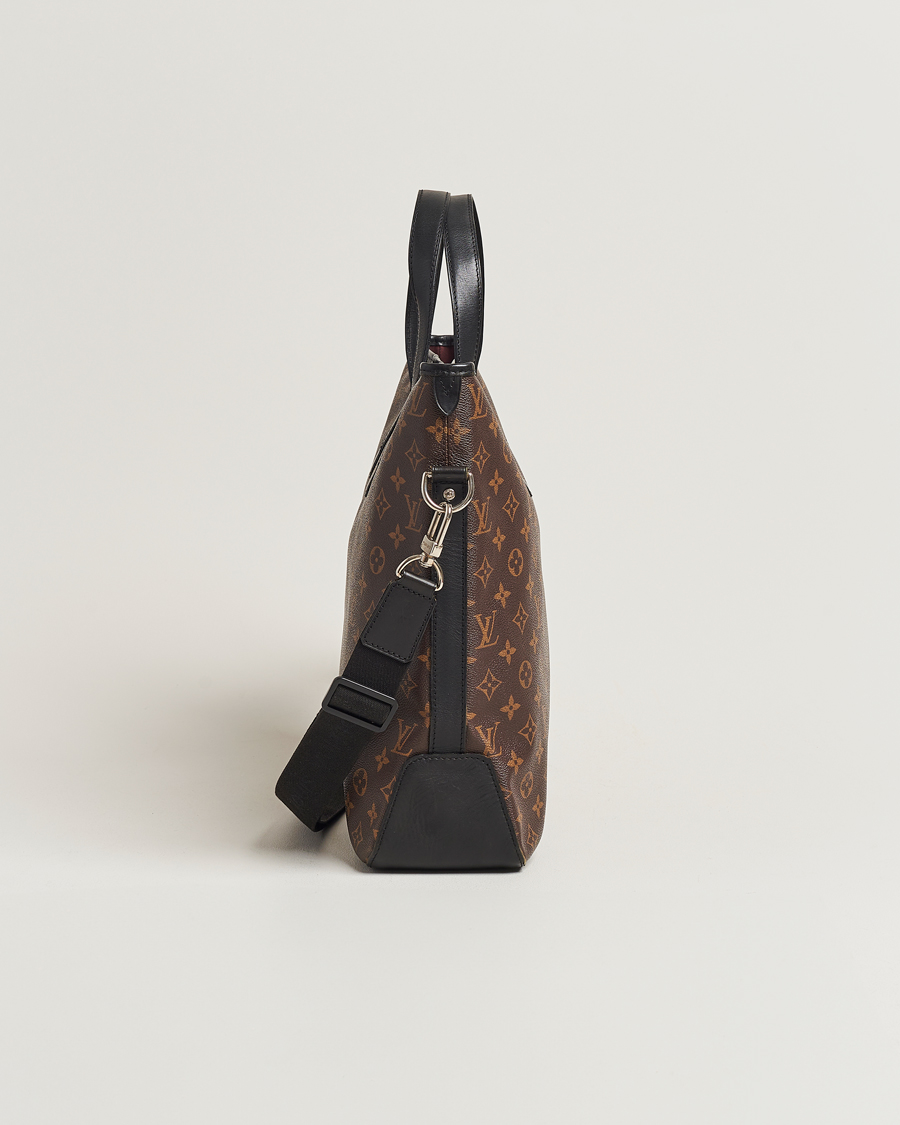 Homme | Louis Vuitton Pre-Owned Davis Macassar Tote Monogram | Louis Vuitton Pre-Owned | Davis Macassar Tote Monogram