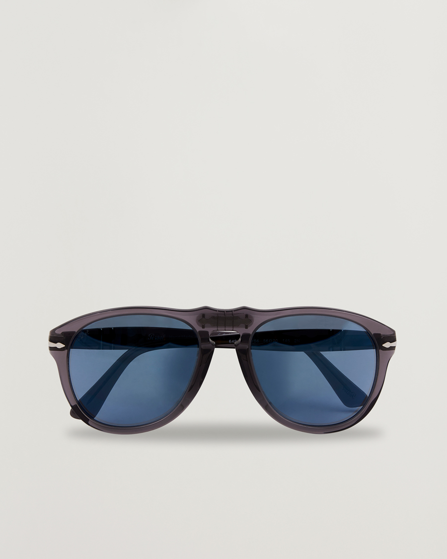 Homme | Persol 0PO0649 Sunglasses Transparent Grey | Persol | 0PO0649 Sunglasses Transparent Grey