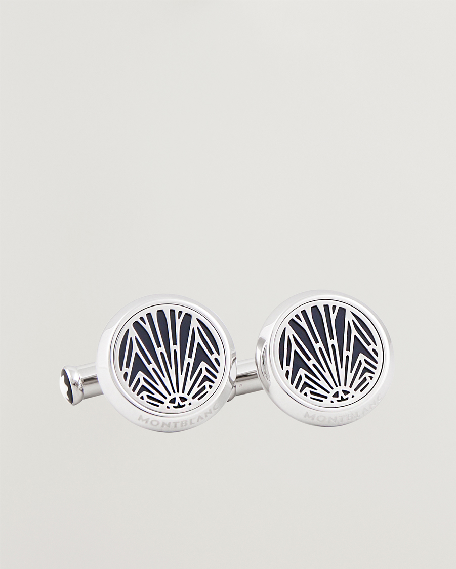 Homme | Montblanc Cufflinks Meisterstück The Origin Collection Blue | Montblanc | Cufflinks Meisterstück The Origin Collection Blue