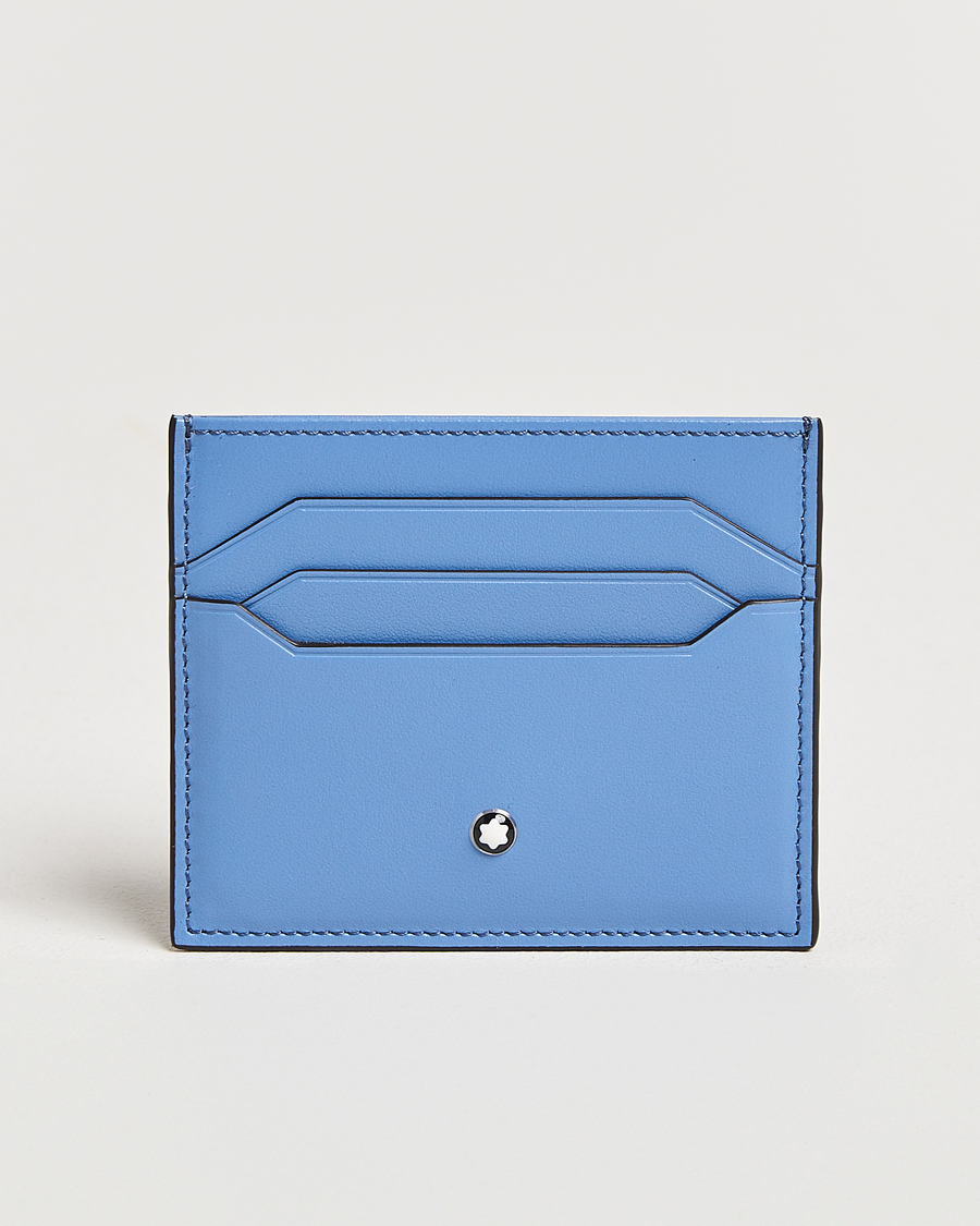 Heren | Portemonnees | Montblanc | Meisterstück Card Holder 6cc Dusty Blue