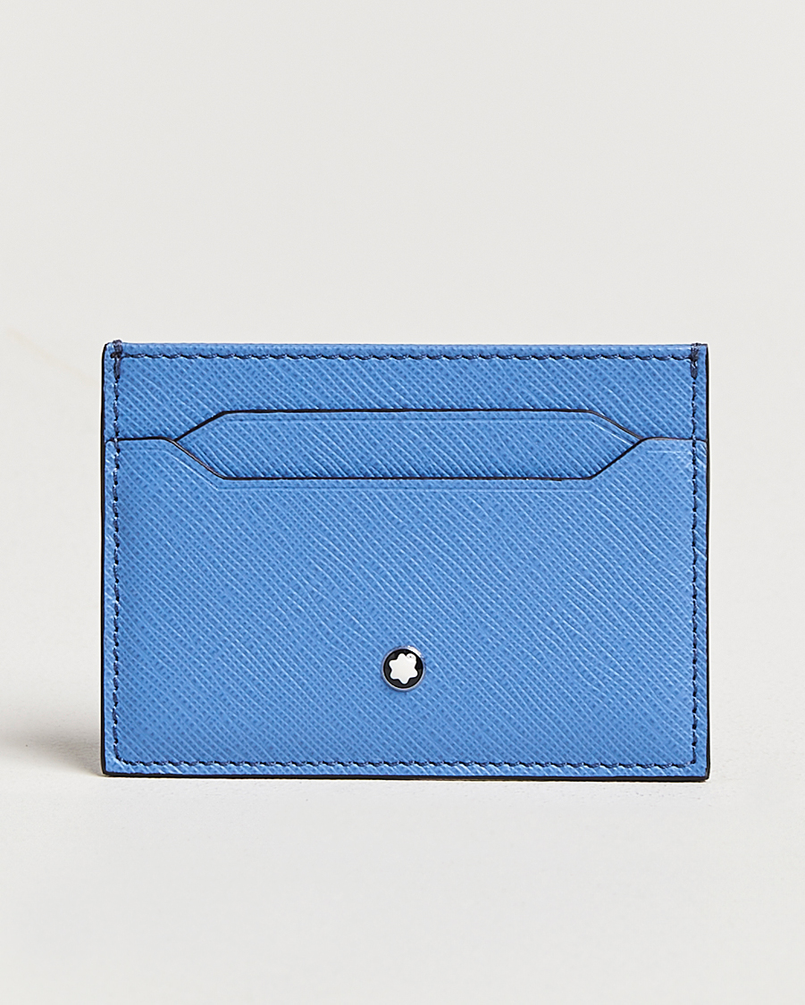 Homme | Portefeuilles | Montblanc | Sartorial card holder 5cc Dusty Blue