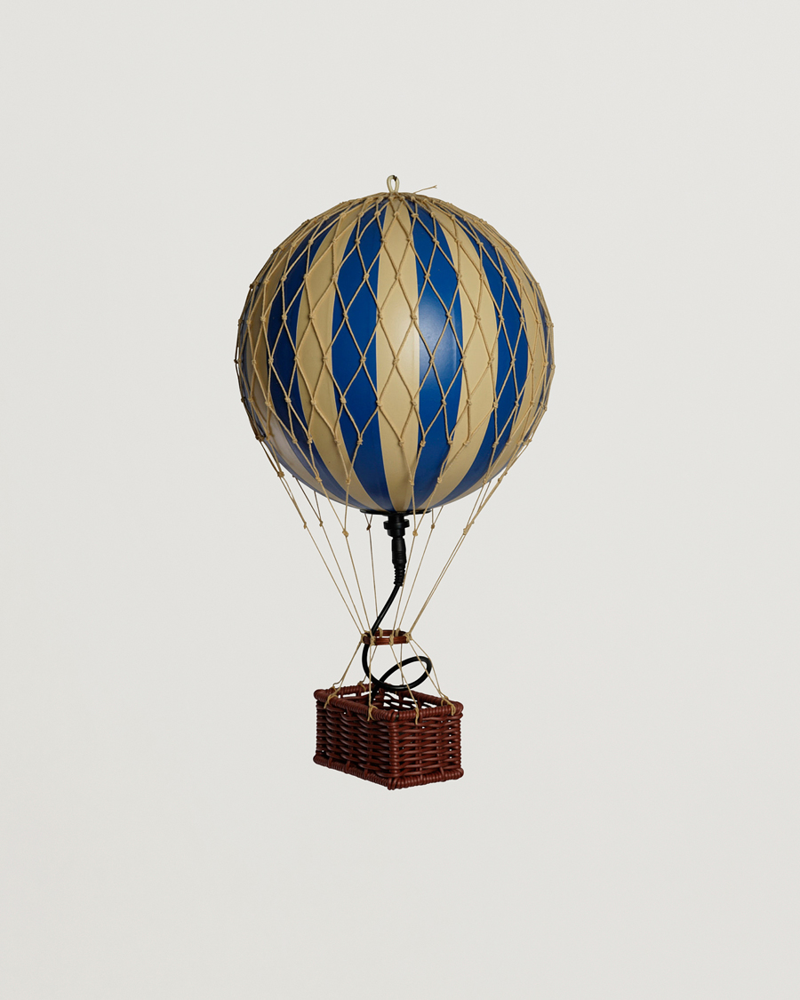 Heren | Decoratie | Authentic Models | Travels Light Led Balloon Blue