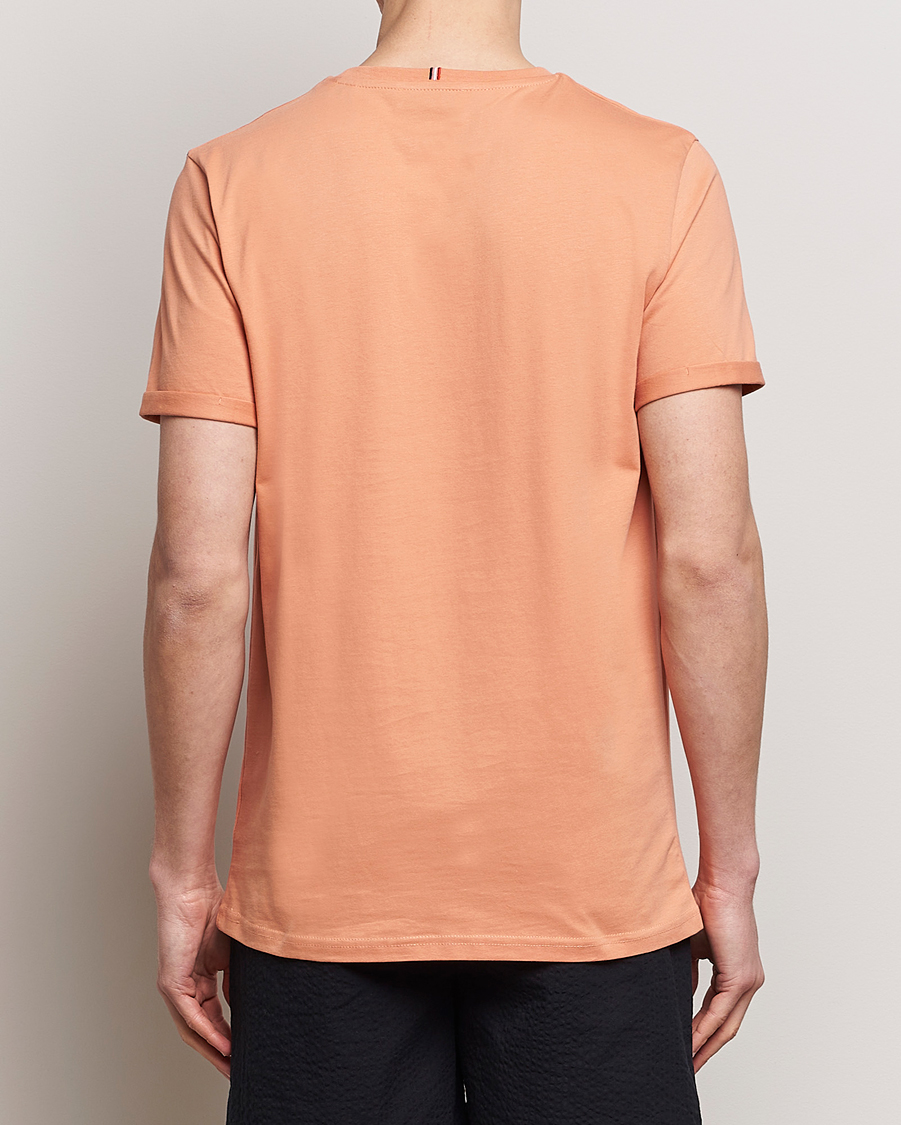 Heren | T-shirts | LES DEUX | Nørregaard Cotton T-Shirt Baked Papaya Orange