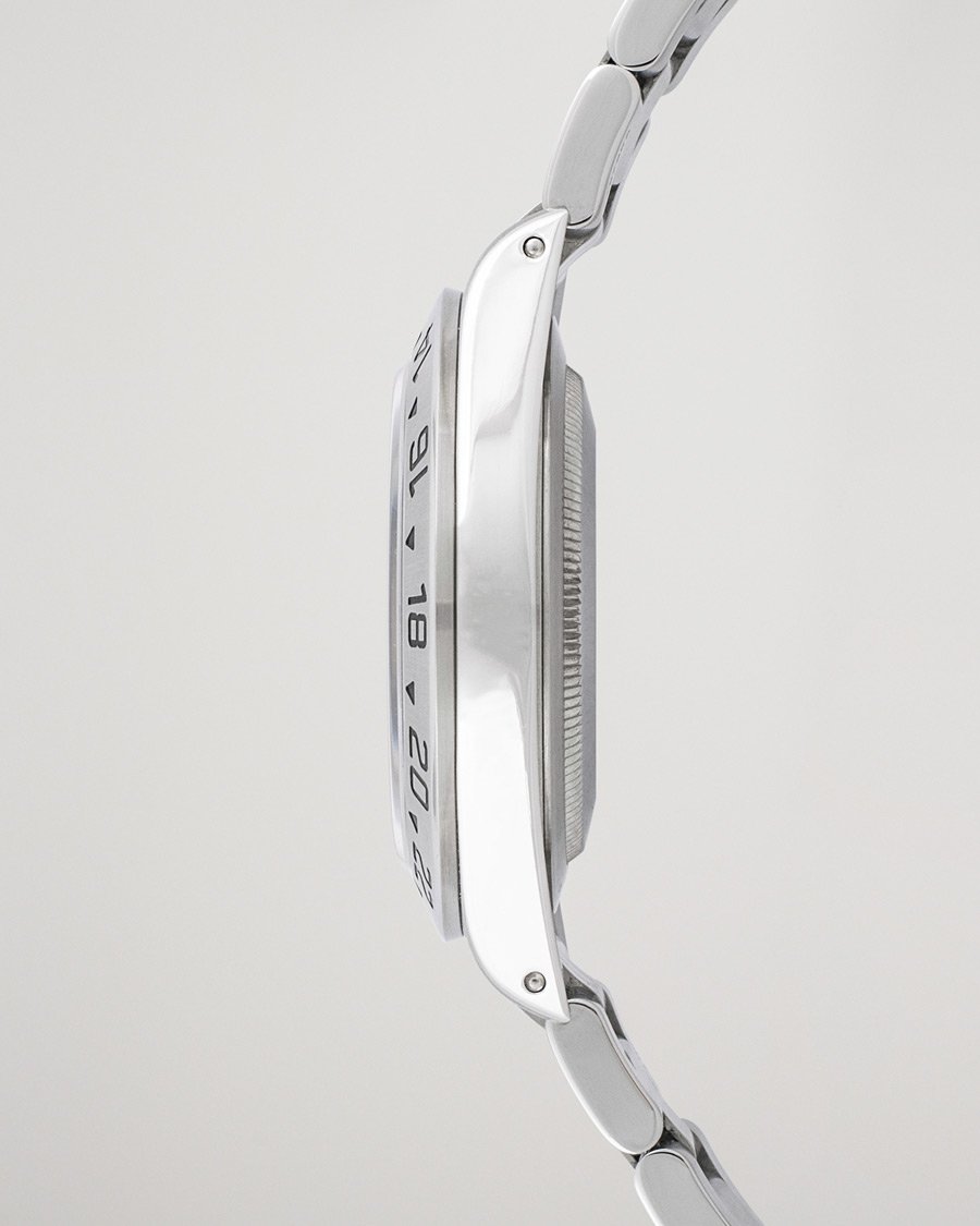 Heren | Rolex Pre-Owned Explorer II 16570 Steel White Silver | Rolex Pre-Owned | Explorer II 16570 Steel White Silver