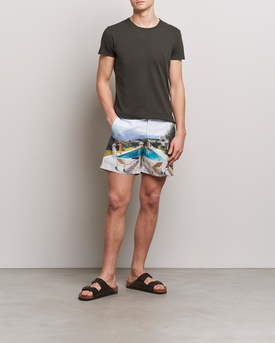 Homme | T-shirts | Orlebar Brown | OB Crew Neck Tee Smoked Tea