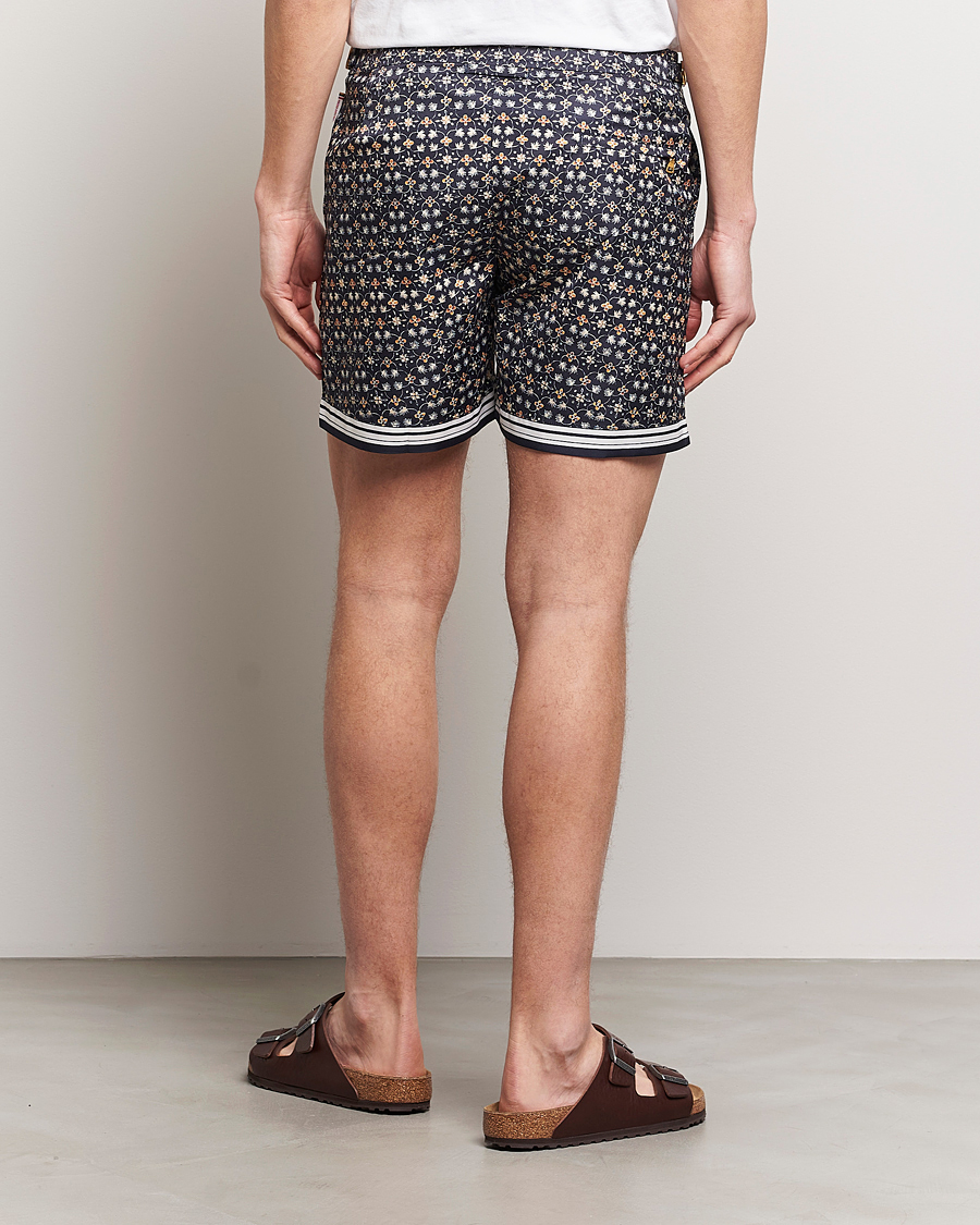 Homme | Maillots De Bain | Orlebar Brown | Bulldog Fiore Printed Swim Shorts Night Iris