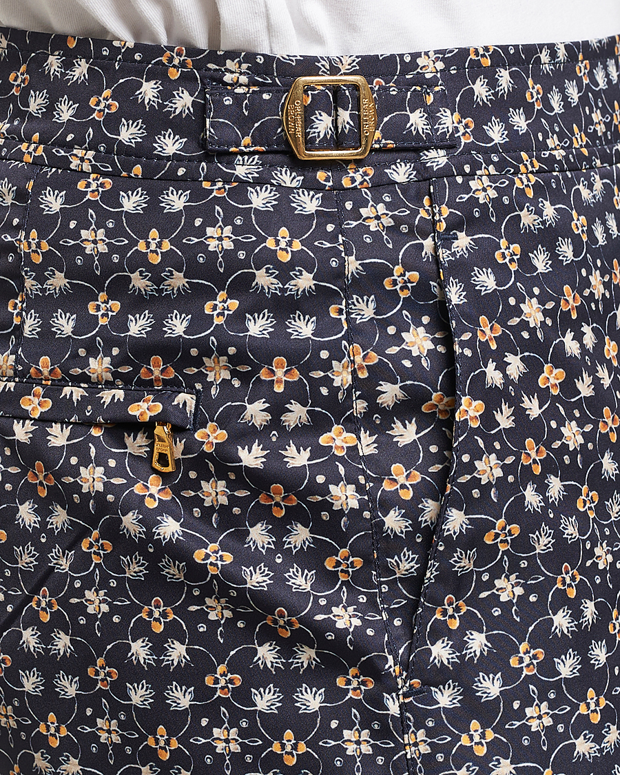 Homme | Maillots De Bain | Orlebar Brown | Bulldog Fiore Printed Swim Shorts Night Iris