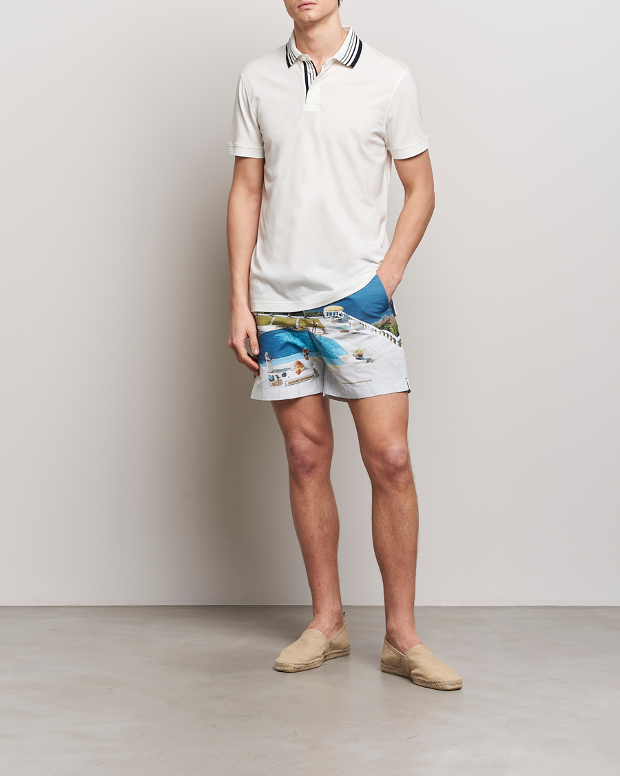 Homme | Orlebar Brown Bulldog Slim Aarons Photo Swim Shorts Pacifico | Orlebar Brown | Bulldog Slim Aarons Photo Swim Shorts Pacifico
