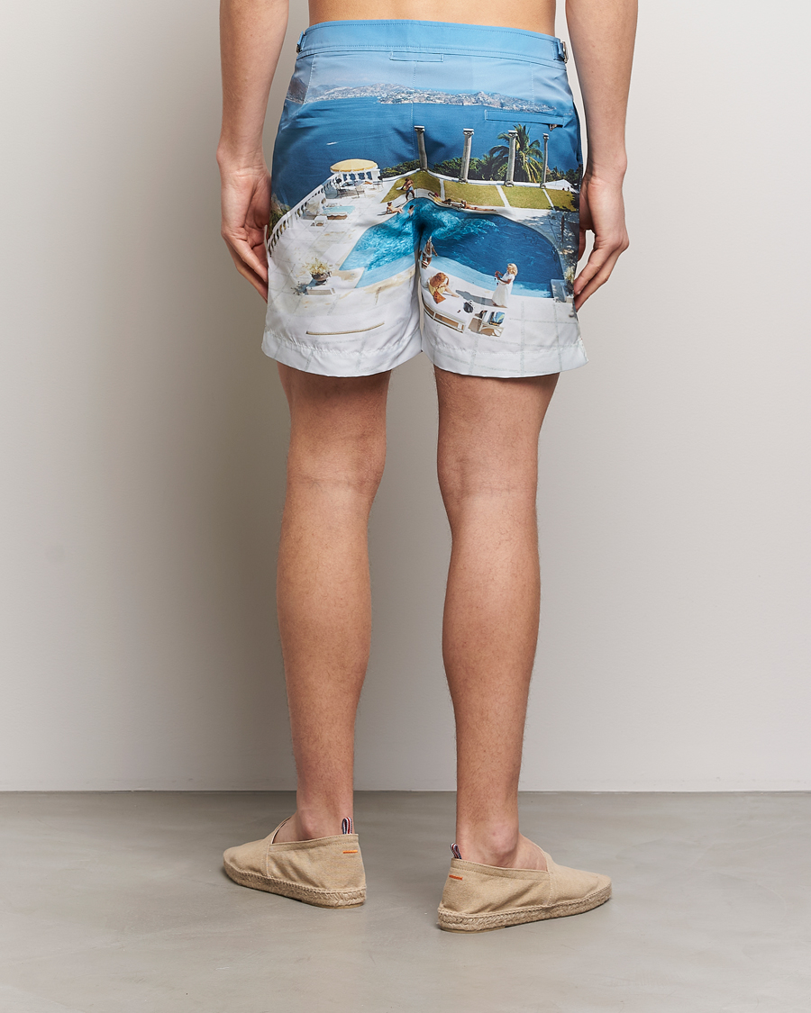 Homme | Orlebar Brown Bulldog Slim Aarons Photo Swim Shorts Pacifico | Orlebar Brown | Bulldog Slim Aarons Photo Swim Shorts Pacifico