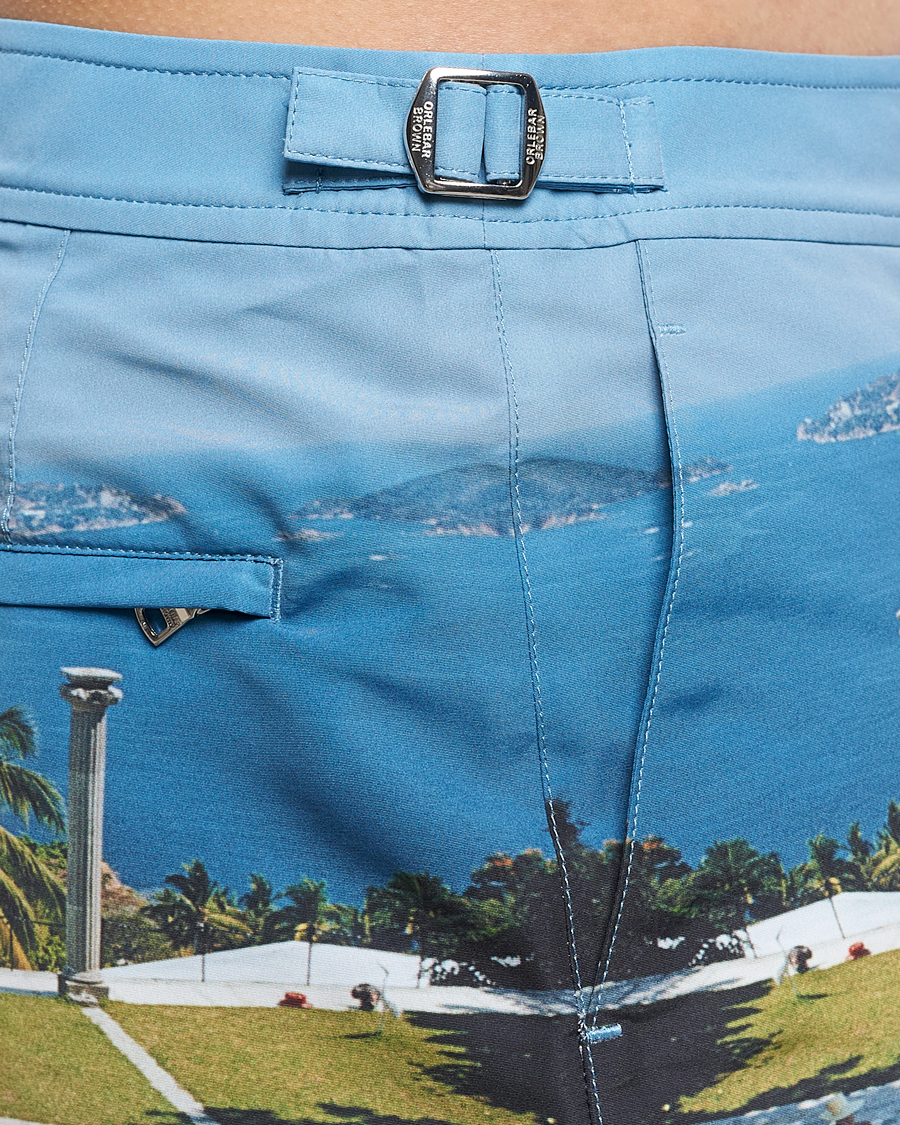 Homme | Orlebar Brown Bulldog Slim Aarons Photo Swim Shorts Pacifico | Orlebar Brown | Bulldog Slim Aarons Photo Swim Shorts Pacifico