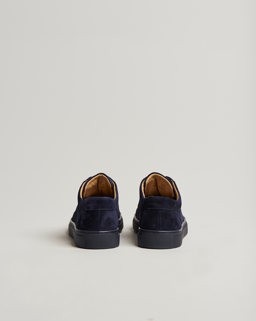 Heren | Sneakers | Myrqvist | Alnö Sneakers Navy Suede
