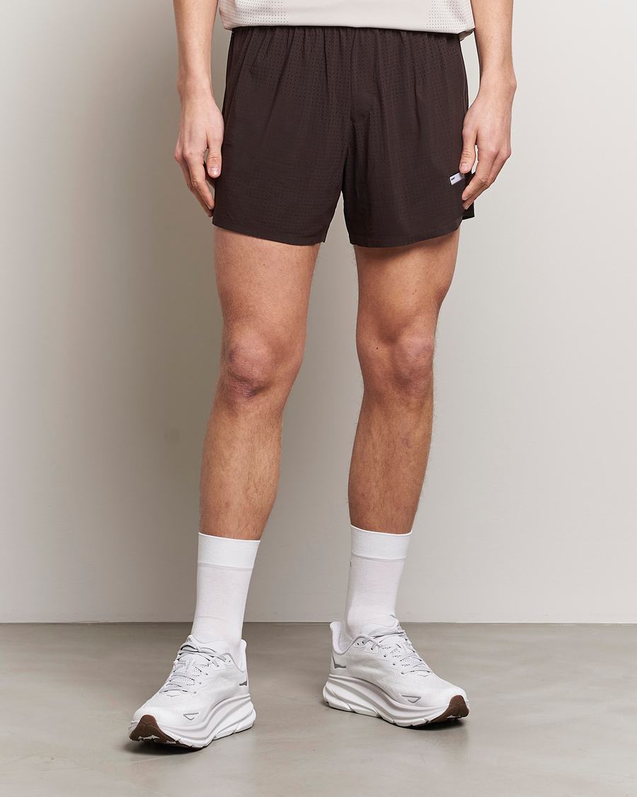 Heren | Korte broek | Satisfy | Space-O 5 Inch Shorts Dark Mahogany