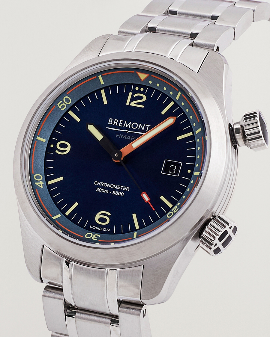 Heren | Bremont Argonaut Azure 42mm Steel | Bremont | Argonaut Azure 42mm Steel