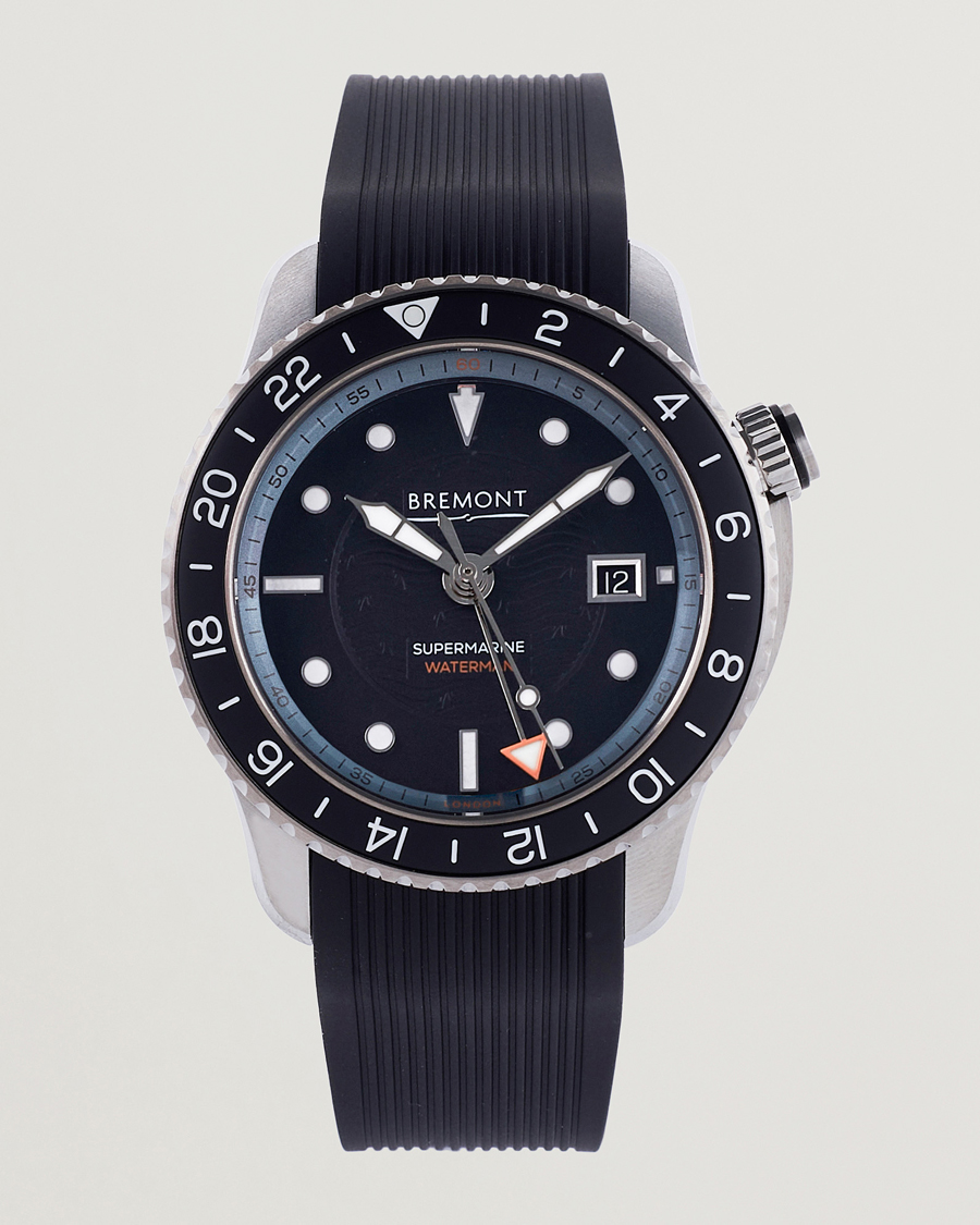Homme | Bremont Waterman Apex II Supermarine Diver 43mm Black Rubber | Bremont | Waterman Apex II Supermarine Diver 43mm Black Rubber