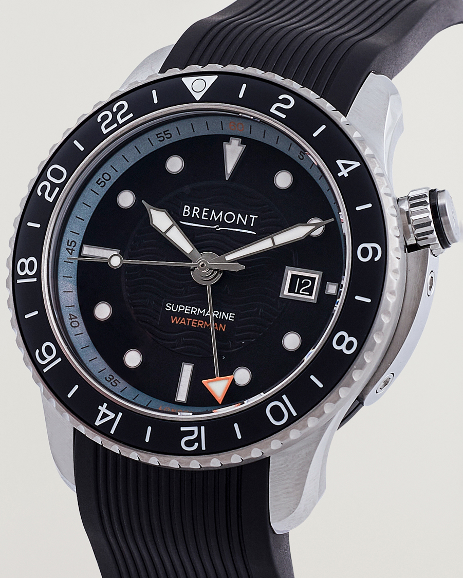 Homme | Bremont Waterman Apex II Supermarine Diver 43mm Black Rubber | Bremont | Waterman Apex II Supermarine Diver 43mm Black Rubber