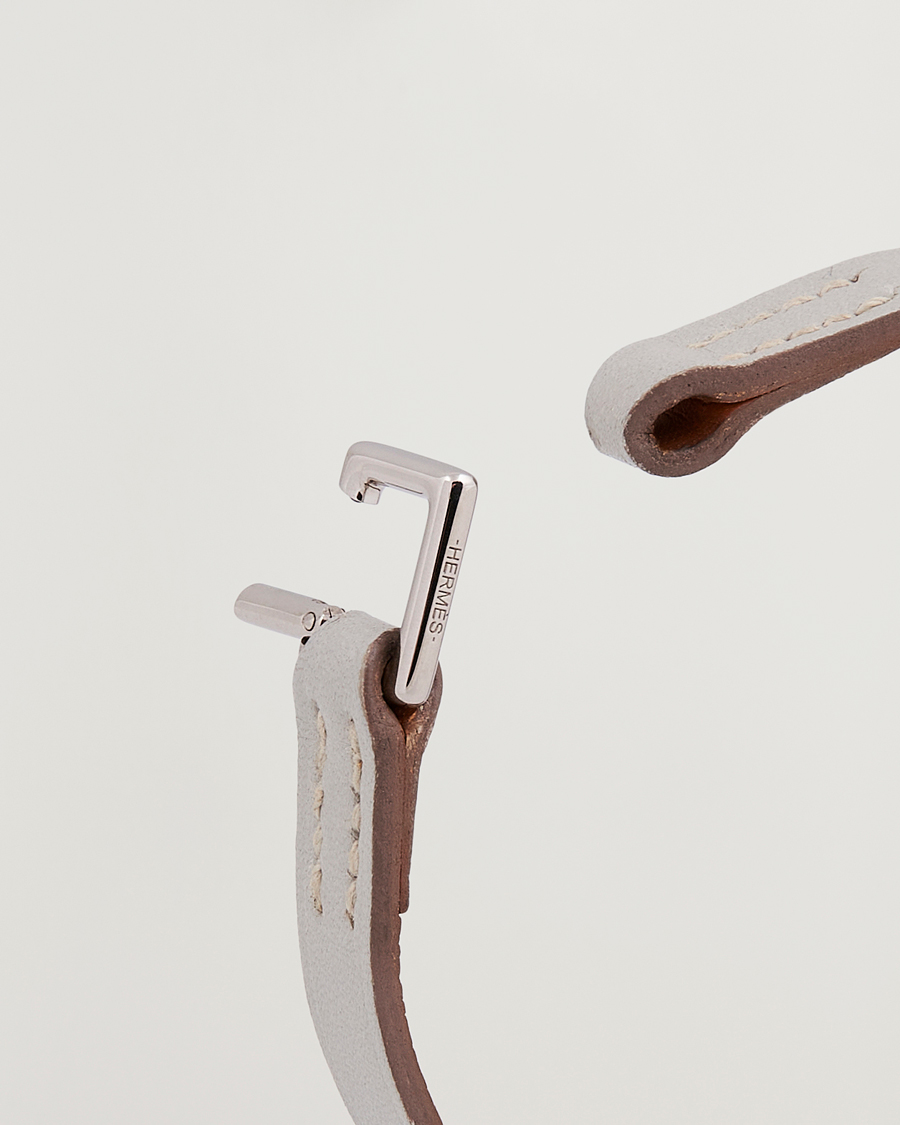 Homme | Hermès Pre-Owned Rivale Mini Bracelet Grey | Hermès Pre-Owned | Rivale Mini Bracelet Grey