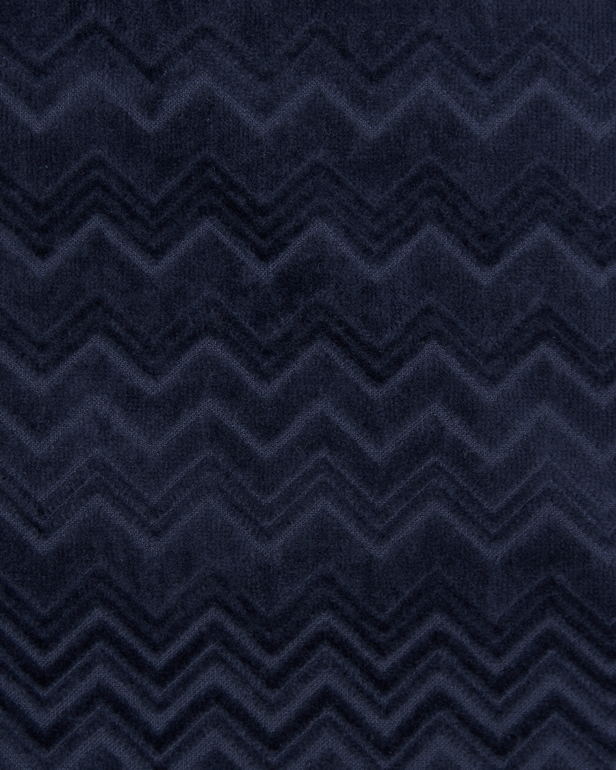 Heren | Stoffen | Missoni Home | Chalk Bath Towel 70x115cm Navy