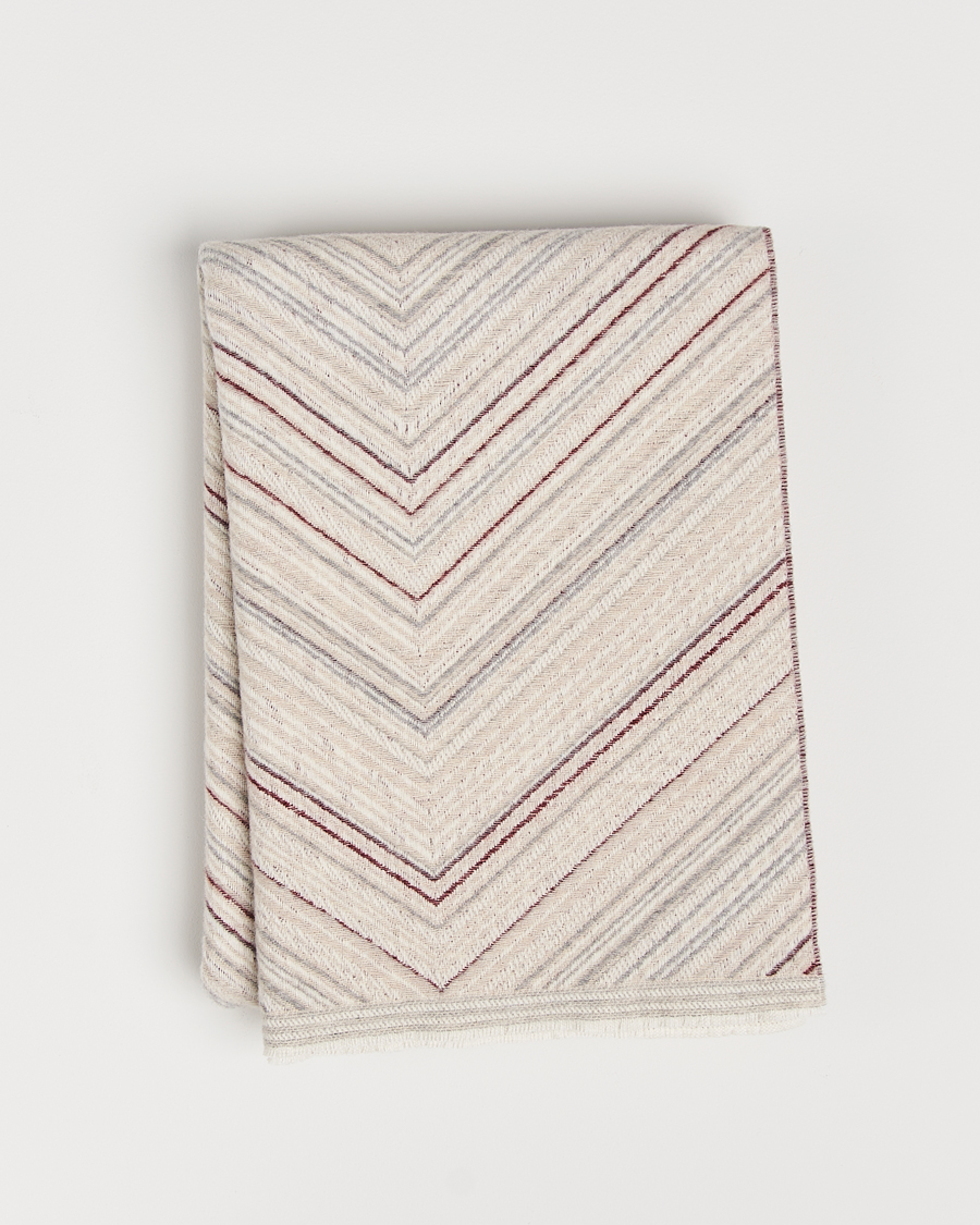 Heren | Stoffen | Missoni Home | Catullo Wool Throw 130x190cm Beige