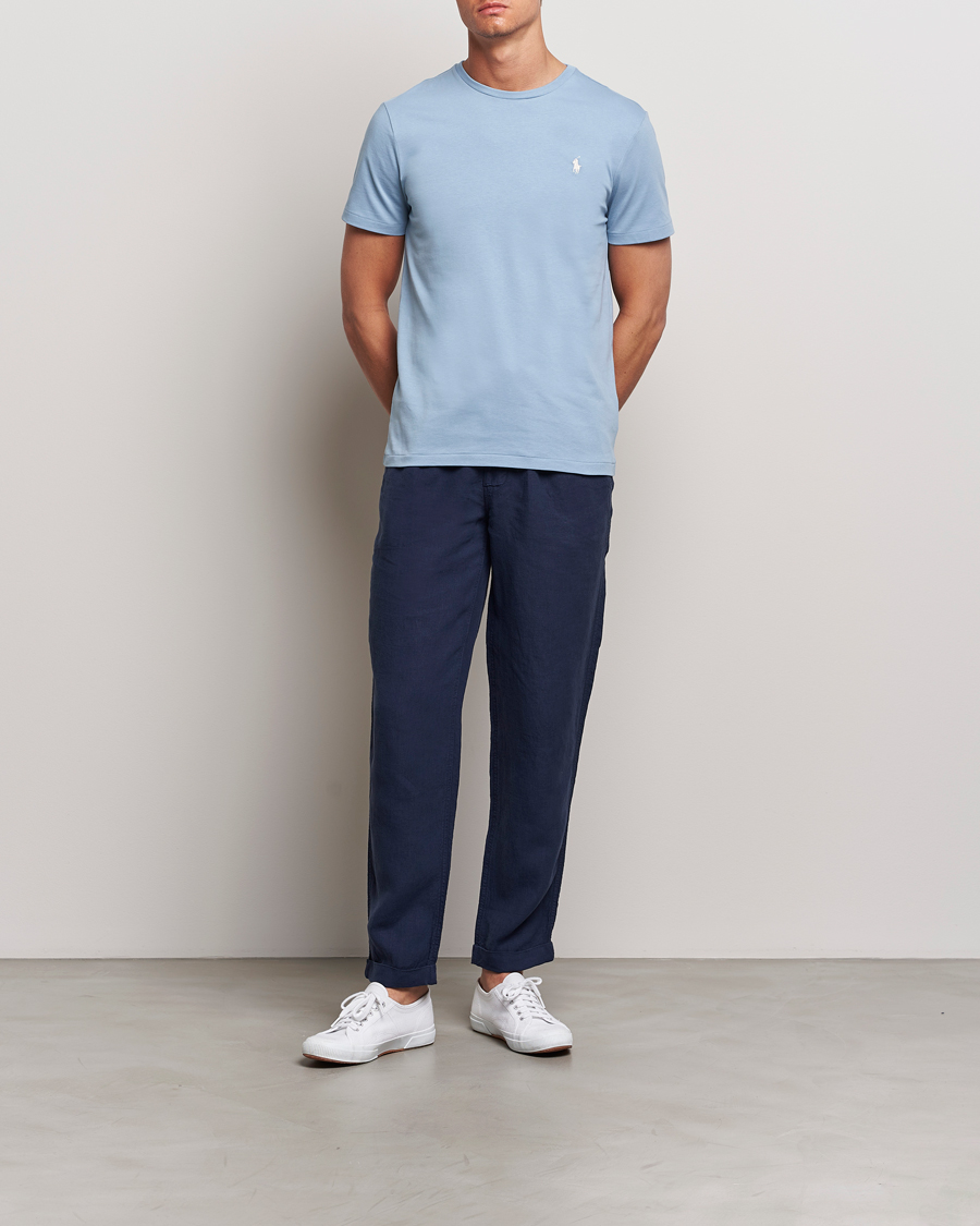 Heren | T-shirts | Polo Ralph Lauren | Crew Neck T-Shirt Vessel Blue