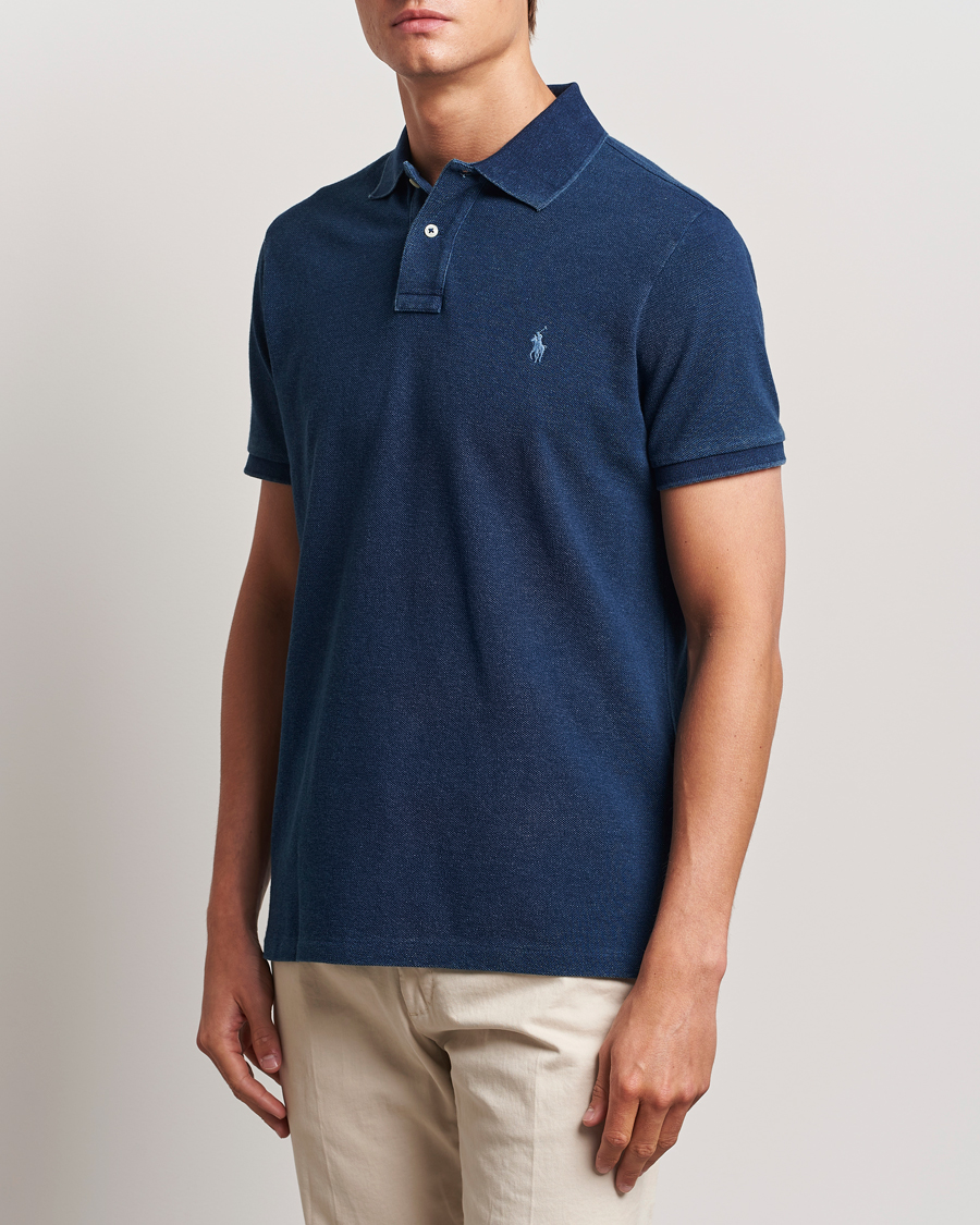 Homme | Polos | Polo Ralph Lauren | Custom Slim Fit Polo Dark Indigo