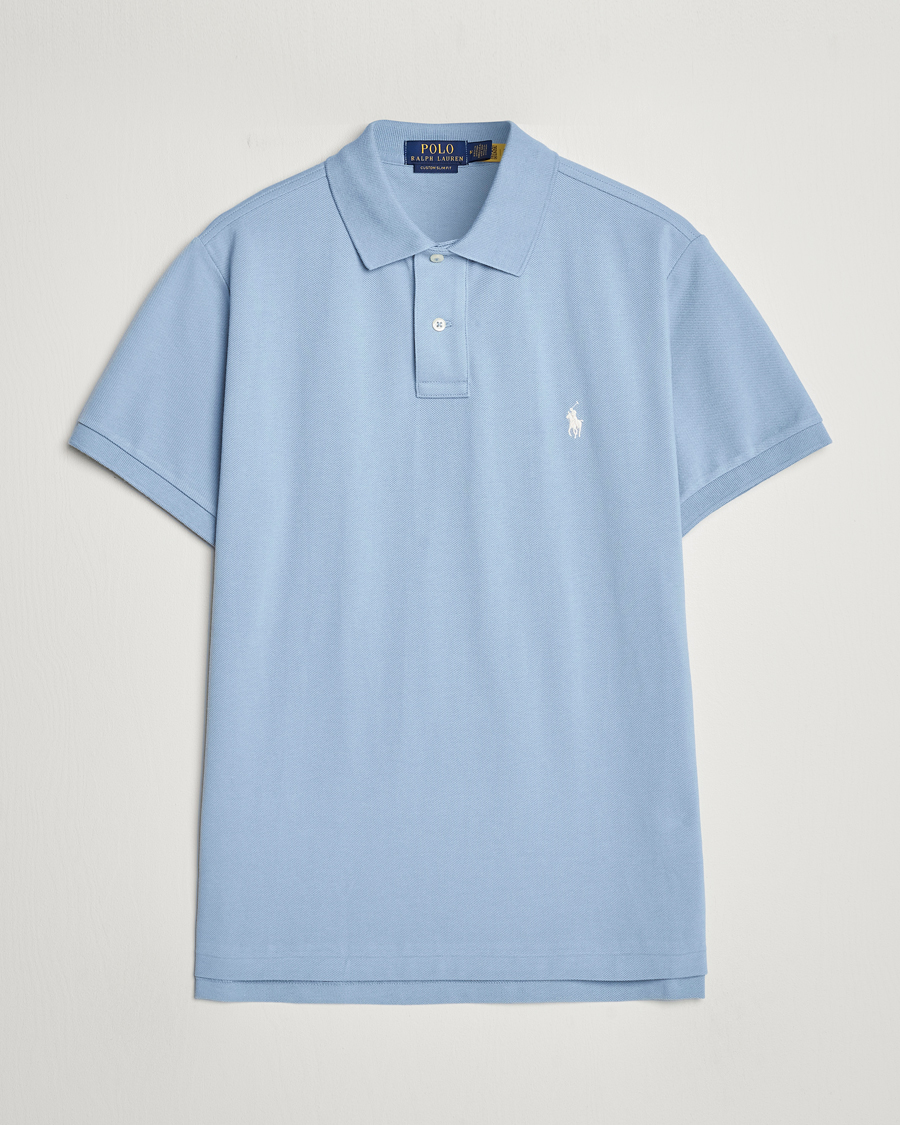 Heren | Polo's | Polo Ralph Lauren | Custom Slim Fit Polo Vessel Blue