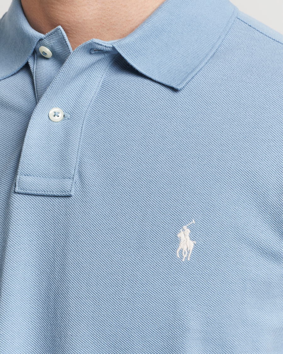 Heren | Polo's | Polo Ralph Lauren | Custom Slim Fit Polo Vessel Blue