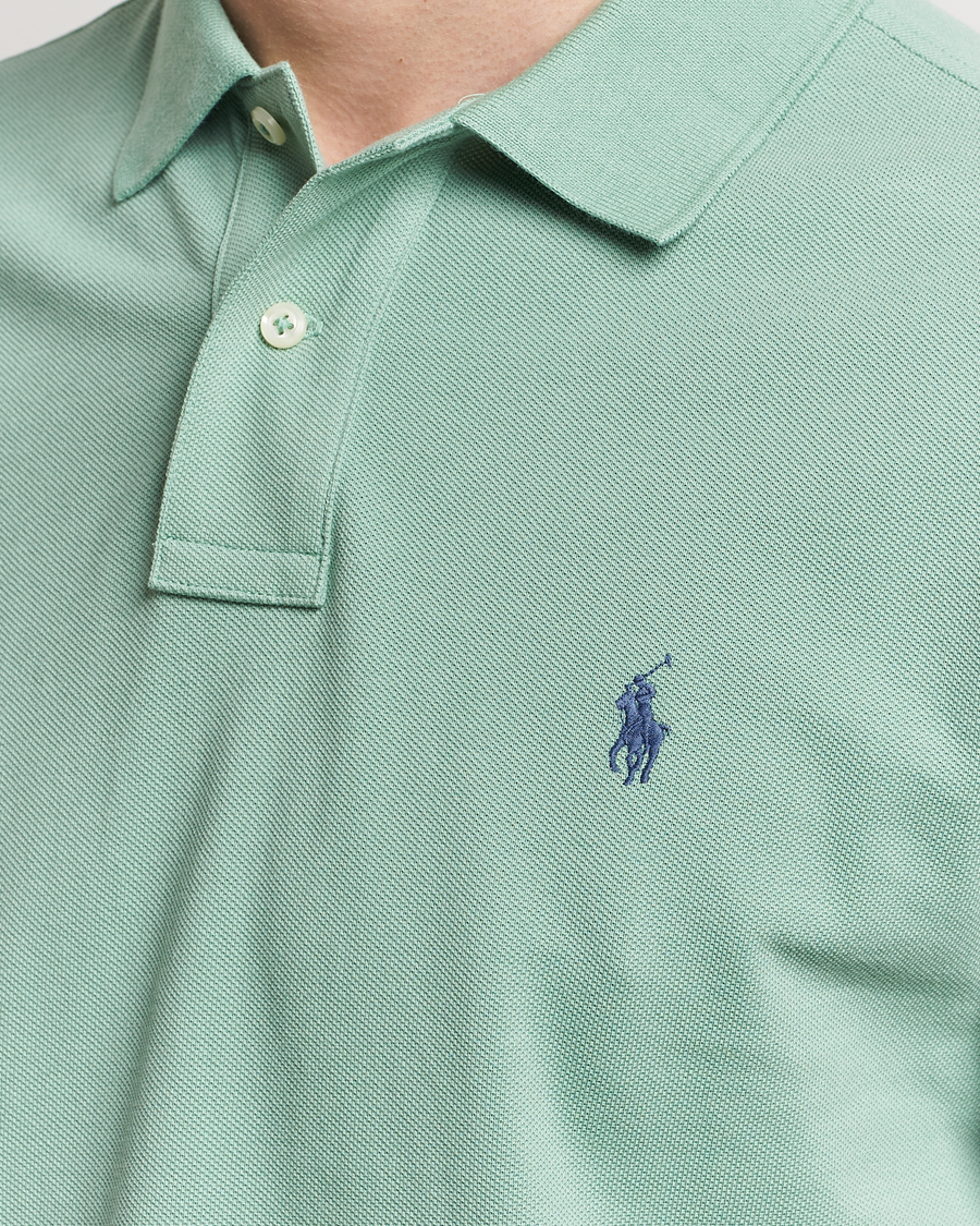 Homme | Polos | Polo Ralph Lauren | Custom Slim Fit Polo Faded Mint