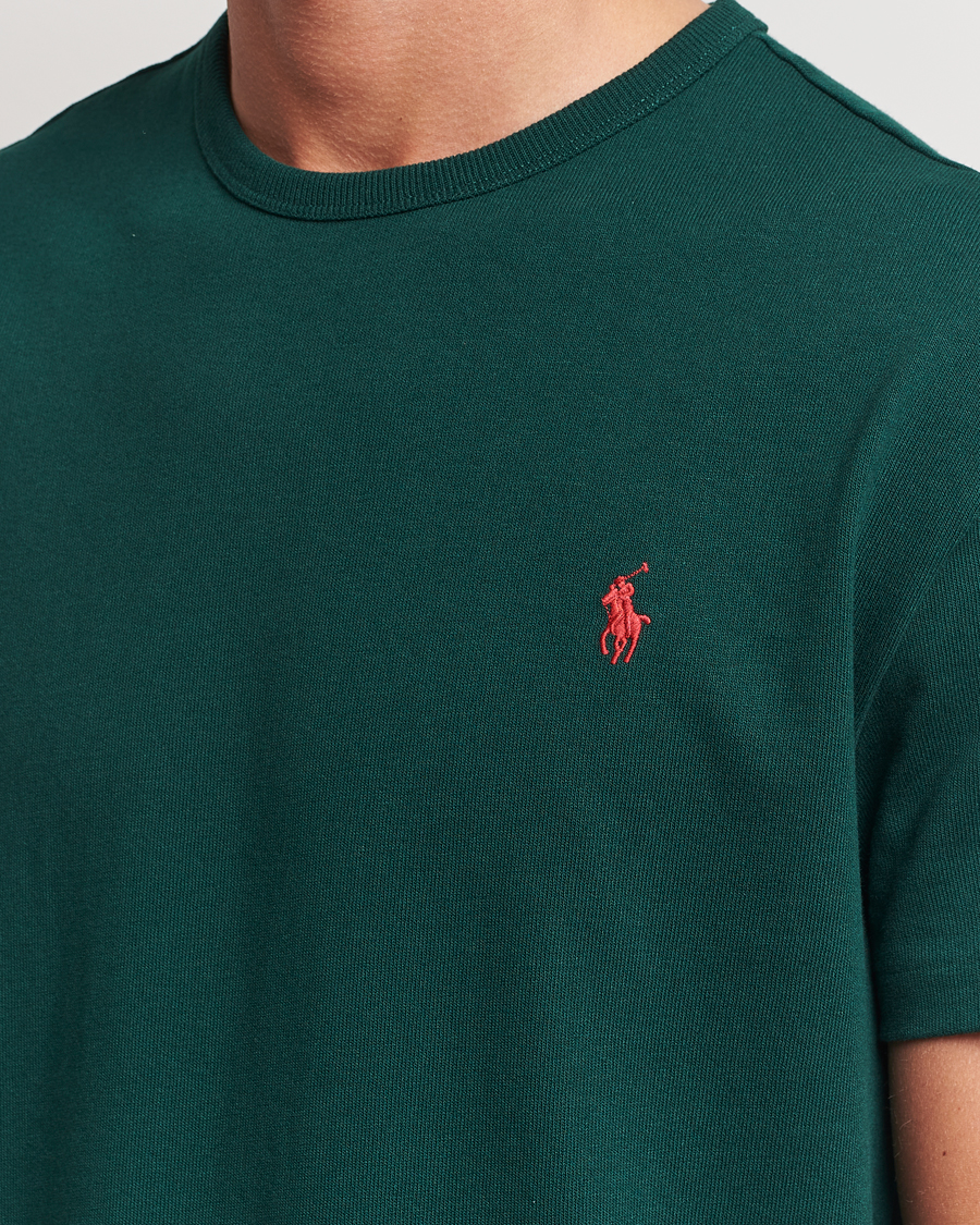 Heren | T-shirts | Polo Ralph Lauren | Heavyweight Crew Neck T-Shirt Moss Agate