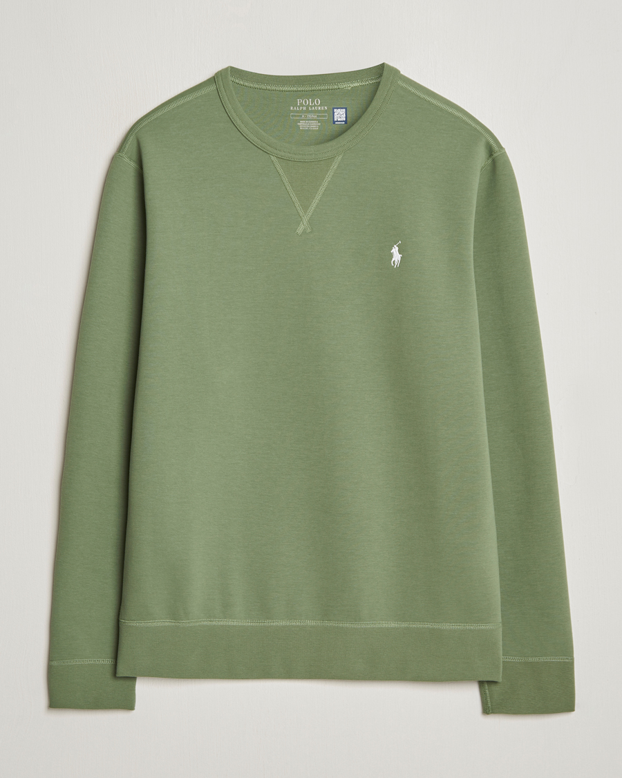 Heren | Truien | Polo Ralph Lauren | Tech Double Knit Crew Neck Sweatshirt Cargo Green